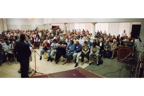 In this photo: Kacey Stamats, Ladjamaya, Larry Barnes, Judi Barnes, Joan Labib, Firuz Labib